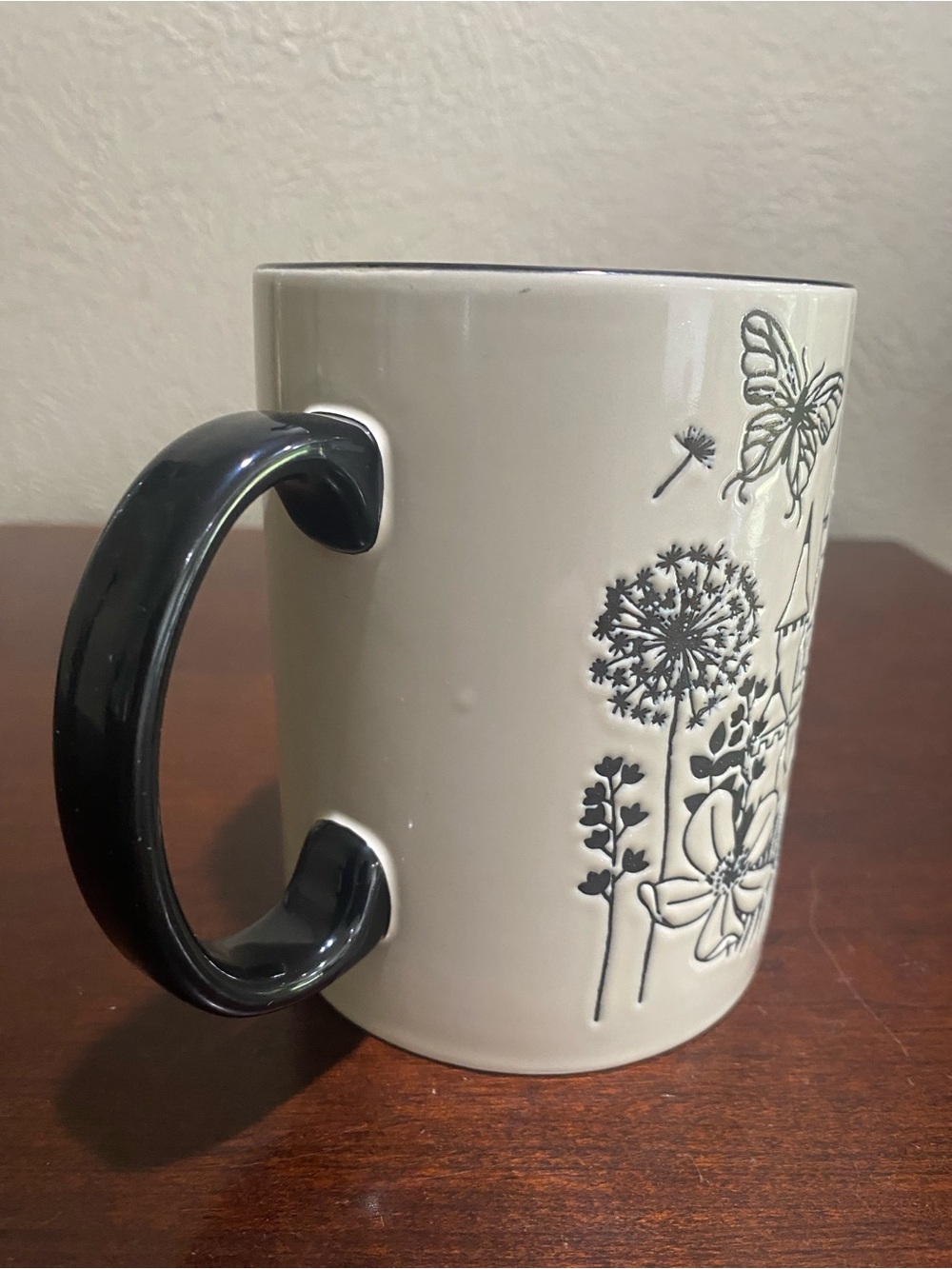 Disney Park, Fantasy Land Castle Floral Mug - Picture 3 of 7